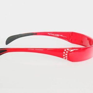 SqHair Band Red w/ Crystals | Headband that fits like sunglasses